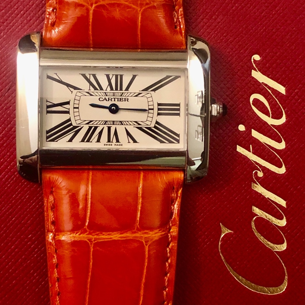 Cartier tank Divan watch